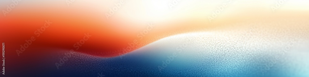 Poster abstract background with vibrant colors and smooth waves for digital design