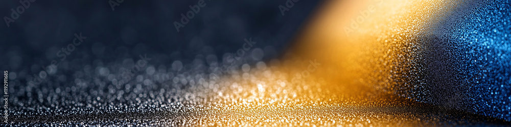 Poster sparkling surface with abstract background showcasing vibrant colors and textures