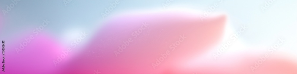 Aufkleber abstract flower petals with soft color transition in an artistic design