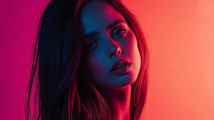 Charismatische Influencerin in stilvollem Outfit pr&auml;sentiert sich professionell f&uuml;r Social Media - moderne Lifestyle-Aufnahme im Blogger-Style