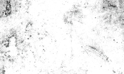 Grunge overlay layer. Abstract black and white vector background.
