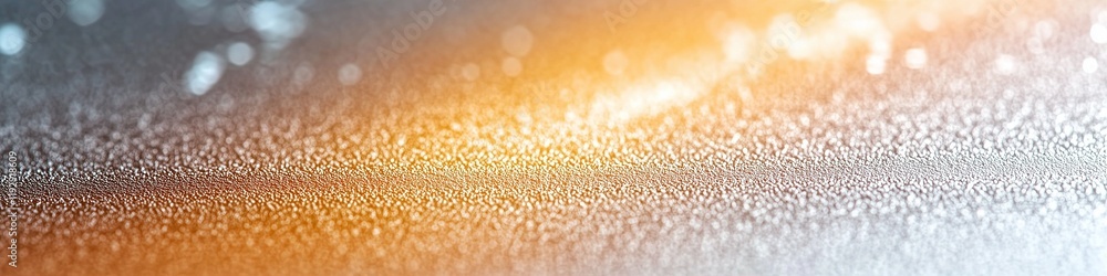 Aufkleber water droplets on textured background with colorful reflections and blurred design elements
