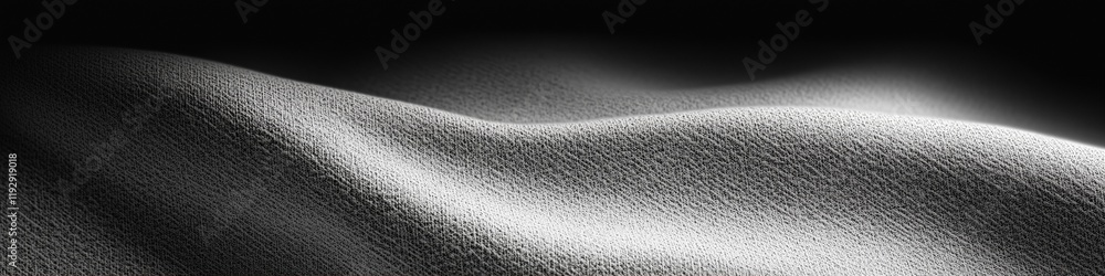 Poster textured fabric soft material flowing in smooth waves elegant design visuals