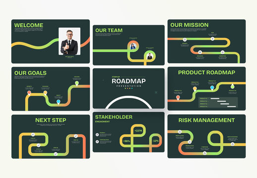Startup Roadmap Presentation Template