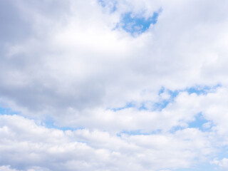 Obraz premium 1月の空の白い雲116