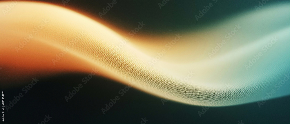 Poster wave abstract background in soft colors flowing smoothly