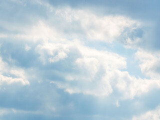  1月の空の白い雲141