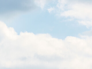  1月の空の白い雲170