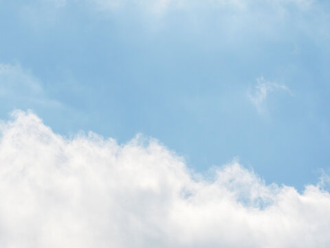  1月の空の白い雲164