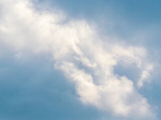  1月の空の白い雲154