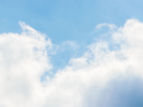  1月の空の白い雲181