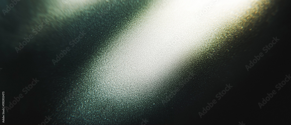 Poster abstract light creating ethereal glow in dark space with shimmering texture and illumination