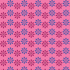 seamless pattern with flowers