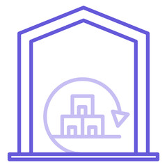 Warehouse Management System Icon