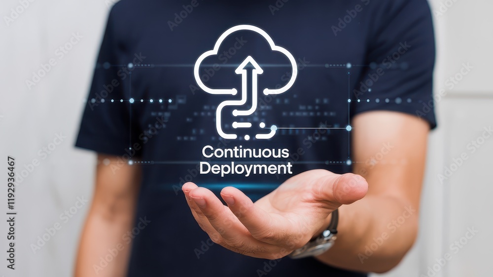 Poster continuous cloud deployment with integrated technology solutions