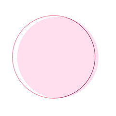 pink bubble