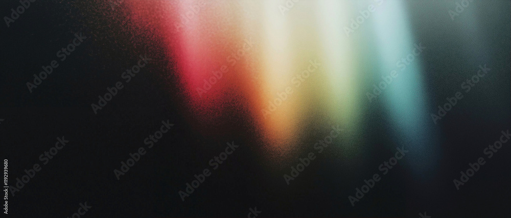 Poster light streaks in colorful abstract background creating vibrant motion effects