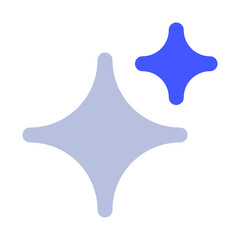 Stylized Sparkle Icons for Creative Design