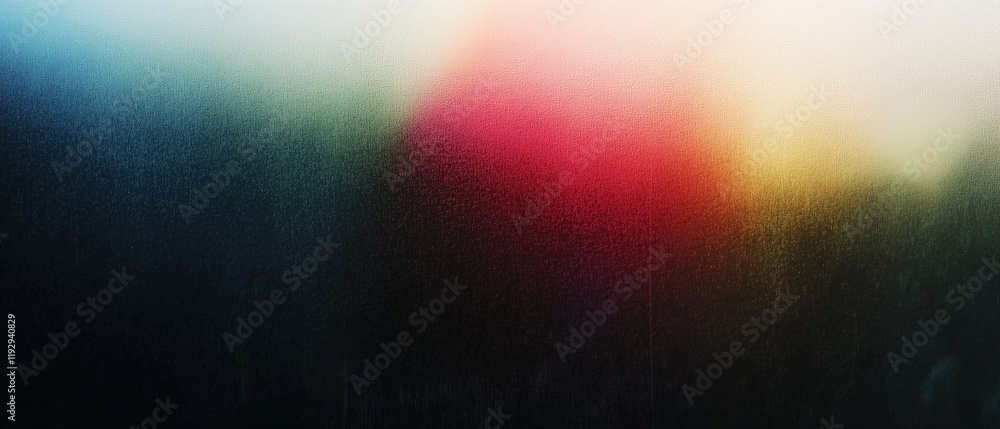 Poster abstract background with colorful gradients and soft blur for artistic design
