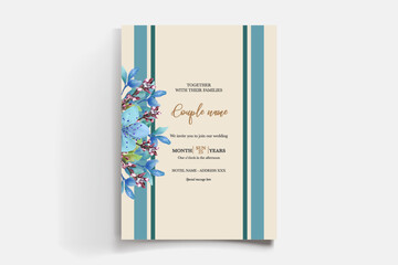 floral bridal shower invitation templates