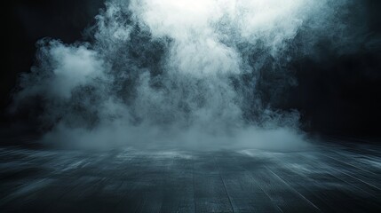 Fototapeta premium Dark Smoky Background