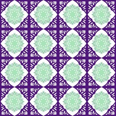seamless pattern with abstract ornament. vector illustration
