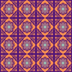 seamless pattern with abstract ornament. vector illustration