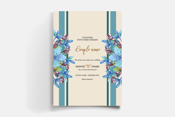 floral bridal shower invitation templates