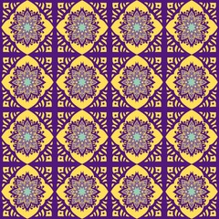 seamless pattern with abstract ornament. vector illustration