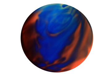 Planets for use in your photos or art images. Made from liquid art using water, paint, soap, oil...