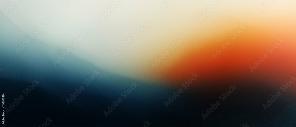 Poster abstract background with colorful blurred gradient and soft tones