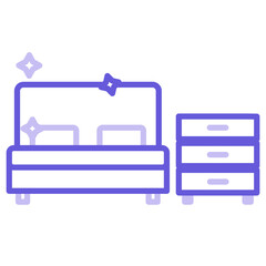 Cleaning Living Room Icon