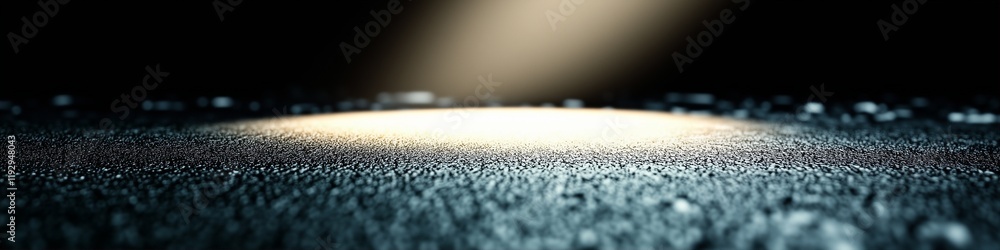 Poster light beam illuminating abstract surface with diffuse lighting effects and texture