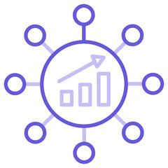 Network Growth Icon