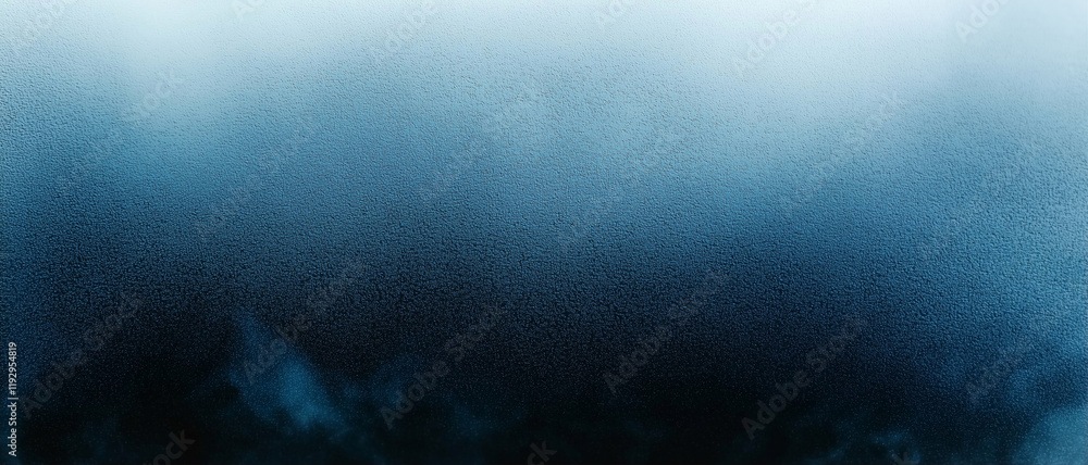 Poster abstract background in blue hues with a textured gradient for modern design