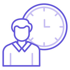 Obraz premium Hours Icon