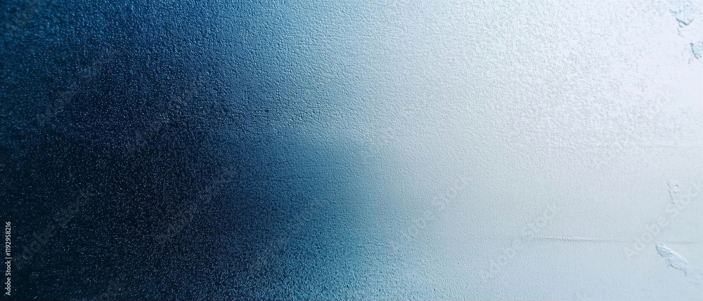 Poster gradient texture in blue and white shades with smooth transition and subtle depth
