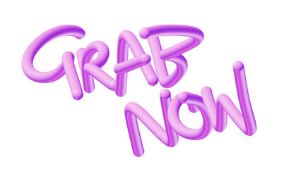 grab now on transparent png