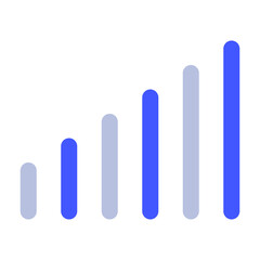 Stylized Bar Graph for Data Representation