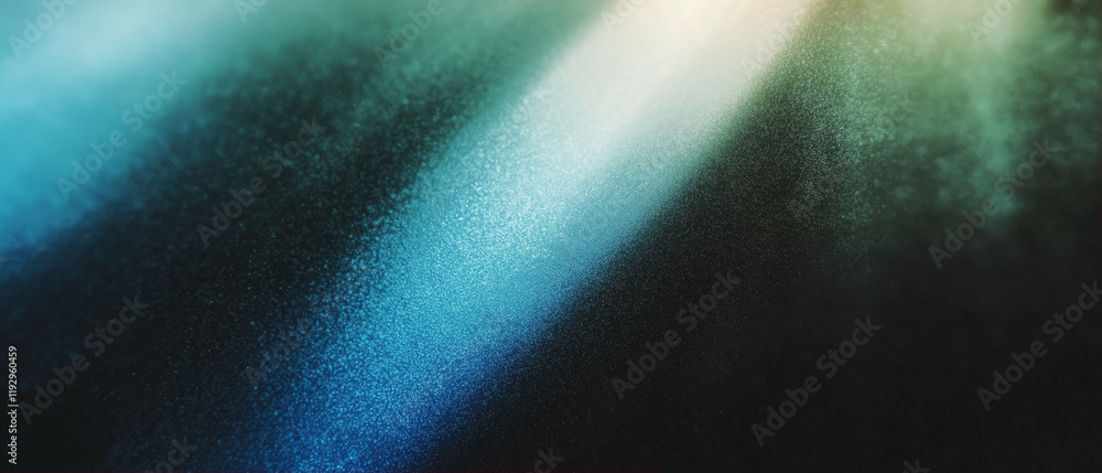 Poster light rays creating abstract patterns in vibrant colors with dreamy illumination