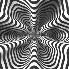 Exploring the Depths of Surrealism with a Black and White Abstract Background for Creative Projects