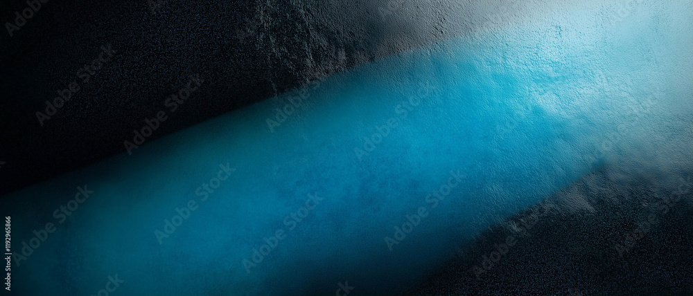 Poster abstract light effect with blue tones and dark background creating a stunning visual impact showcasi