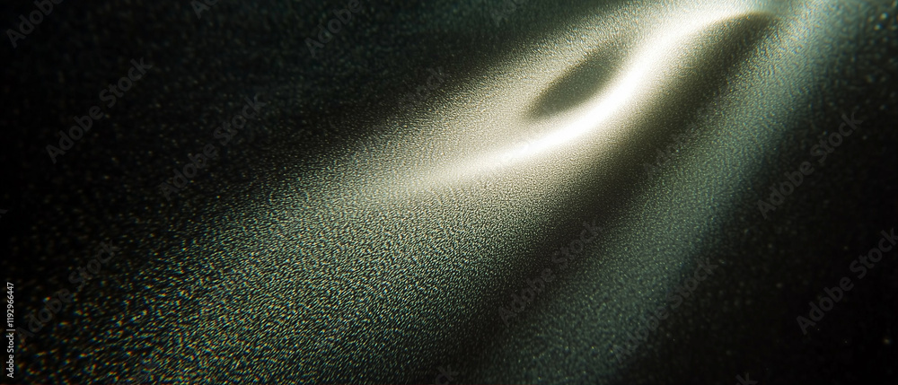 Poster light effect illuminating abstract environment with soft glow and blurred background