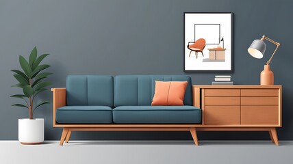 Modern and abstract vector design