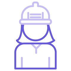 Female Engineer Icon