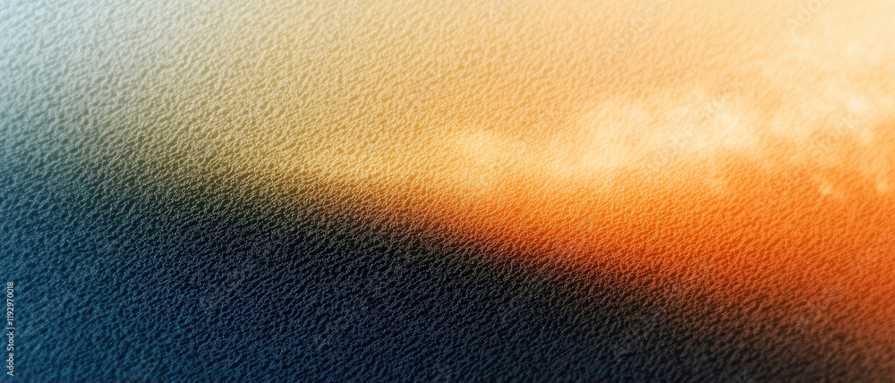 Poster texture with abstract color gradient in warm and cool tones for background and design