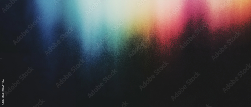 Poster abstract background with vibrant colors and soft gradients for creative projects