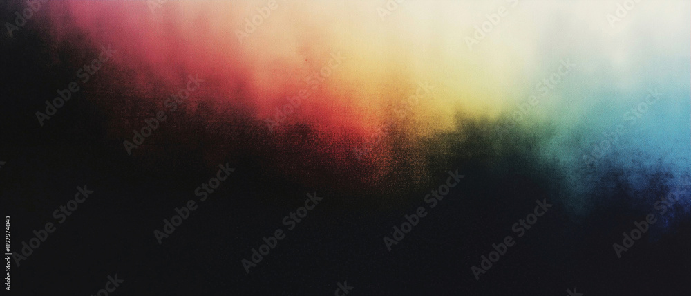Aufkleber gradient background with vibrant hues and smooth transitions