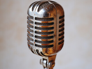 vintage microphone