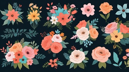 Modern and abstract vector design